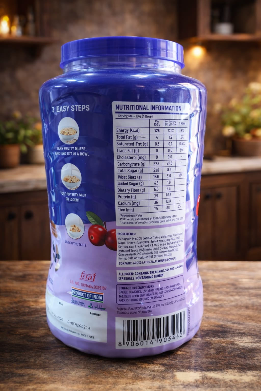 Crunchy muesli