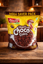 Multi grain choco flakes